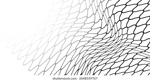Mesh texture for fishing nets. Seamless pattern for sportswear or soccer goal, volleyball net, basketball hoop, hockey, athletics. Abstract net modern