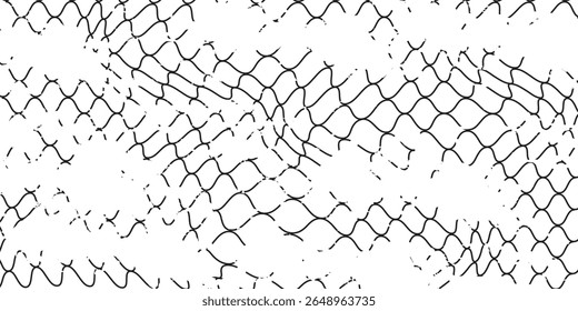Mesh texture for fishing nets. Seamless pattern for sportswear or soccer goal, volleyball net, basketball hoop background. nodern