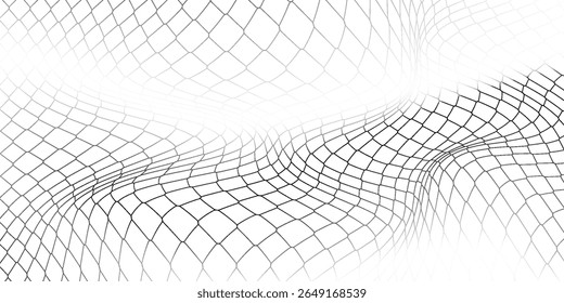 Textura de malha para redes de pesca. Padrão perfeito para roupas esportivas ou gol de futebol, rede de vôlei, basquete, hóquei, atletismo. Fundo líquido abstrato para esportes