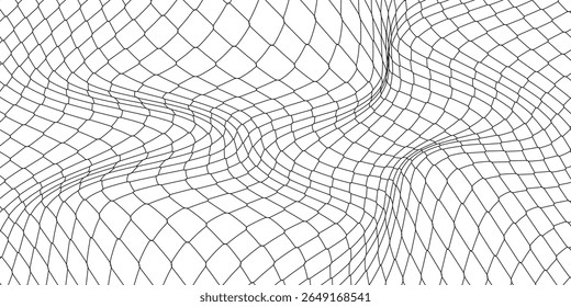 Mesh texture for fishing nets. Seamless pattern for sportswear or soccer goal, volleyball net, basketball hoop, hockey, athletics. Abstract net background for sports