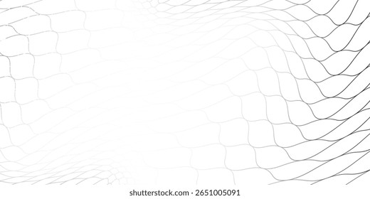 Mesh texture for fishing nets. Seamless pattern for sportswear or soccer goal, volleyball net, basketball hoop, hockey, athletics. Abstract net background for sports. eps10