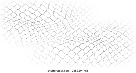 Textura de malha para redes de pesca. Padrão perfeito para roupas esportivas ou gol de futebol, rede de vôlei, basquete, hóquei, atletismo. Fundo líquido abstrato