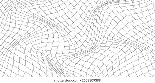 Textura de malha para redes de pesca. Padrão perfeito para roupas esportivas ou gol de futebol, rede de vôlei, basquete, hóquei, atletismo. Fundo líquido abstrato para esportes