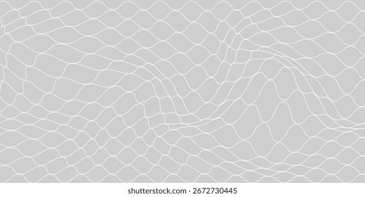Mesh texture for fishing nets. Seamless pattern for sportswear or soccer goal, volleyball net. Eps 10