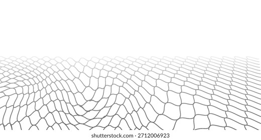 Mesh texture for fishing nets. Seamless pattern for sportswear or soccer goal, volleyball net, basketball hoop, hockey, athletics. Abstract net background for sports