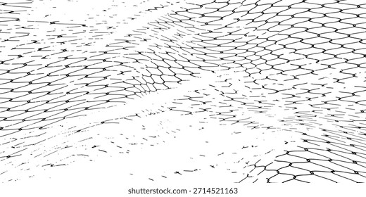 Textura de malla para redes de pesca. Patrón sin fisuras para ropa deportiva o portería de fútbol, red de voleibol, aro de baloncesto, hockey, atletismo.