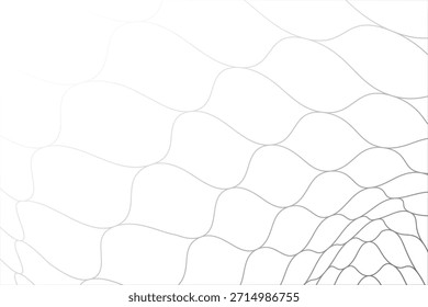 Textura de malla para redes de pesca. Patrón sin fisuras para la ropa deportiva o la portería de fútbol, red de voleibol, aro de baloncesto, hockey, atletismo. Vector