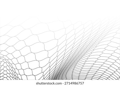 Mesh texture for fishing nets. Seamless pattern for sportswear or soccer goal, volleyball net, basketball hoop, hockey, athletics. Abstract net background for sports. eps 10