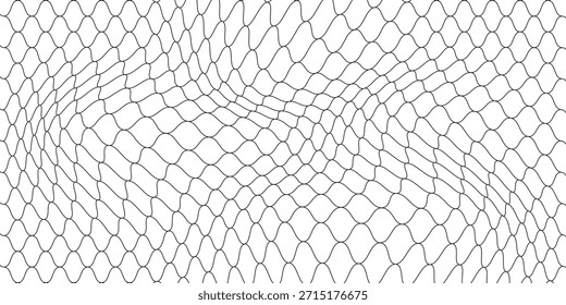 Textura de malla para redes de pesca. Patrón sin fisuras para la ropa deportiva o la meta del fútbol, red del voleibol, aro del baloncesto	
