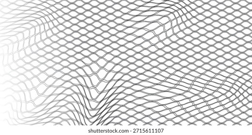 Textura de malha para redes de pesca. Padrão perfeito para roupas esportivas ou gol de futebol, rede de vôlei, basquete, hóquei, atletismo. Fundo líquido abstrato para esportes, eps10