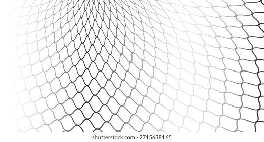 Mesh texture for fishing nets. Seamless pattern for sportswear or soccer goal, volleyball net, basketball hoop, hockey.