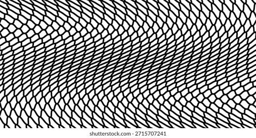 Mesh texture for fishing nets. Seamless pattern for sportswear or soccer goal, volleyball net, basketball hoop, hockey, athletics. Abstract net background for sports