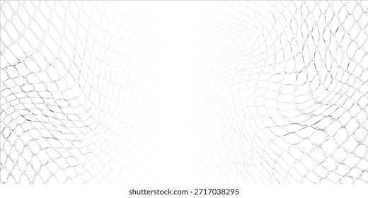 Mesh texture for fishing nets. Seamless pattern for sportswear or soccer goal, volleyball net, basketball hoop, hockey, athletics. Abstract net background for sports. vector