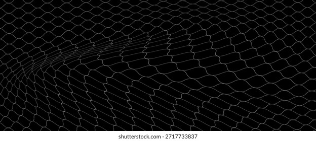 Textura de malla para redes de pesca. Patrón sin fisuras para ropa deportiva o goles de fútbol vectorial