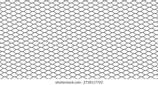 Mesh texture for fishing nets. Seamless pattern for sportswear or soccer goal, volleyball net, basketball hoop, hockey, athletics. Abstract net backgroun