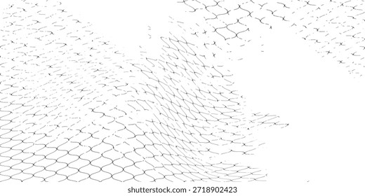 Textura de malla para redes de pesca. Patrón sin fisuras para ropa deportiva o portería de fútbol, red de voleibol, aro de baloncesto, hockey, atletismo.