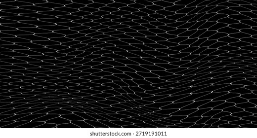 Textura de malla para redes de pesca. Patrón sin fisuras para ropa deportiva o portería de fútbol, red de voleibol, aro de baloncesto, hockey, atletismo.