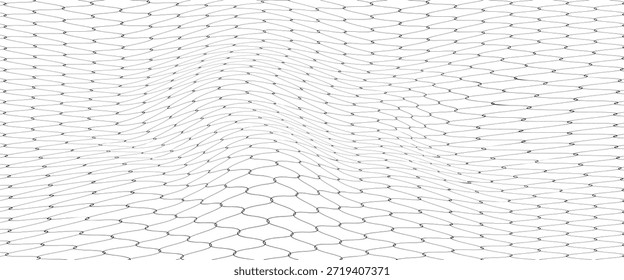Textura de malha para redes de pesca. Padrão perfeito para roupas esportivas ou gol de futebol, rede de voleibol, basquete

