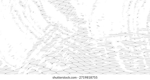Textura de malla para redes de pesca. Patrón sin fisuras para ropa deportiva o portería de fútbol, red de voleibol, aro de baloncesto, hockey, atletismo. eps 10