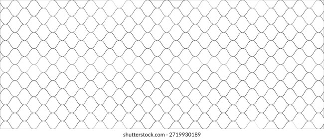 Mesh texture for fishing nets. Seamless pattern for sportswear or soccer goal, volleyball net, basketball hoop, hockey, athletics. Abstract net background for sports