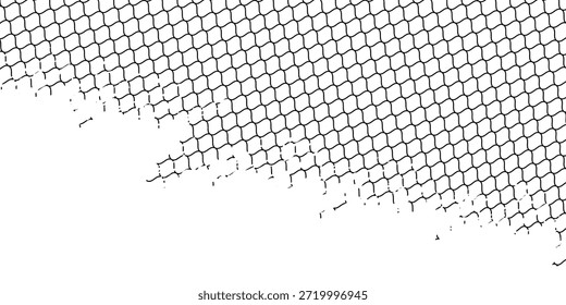 Textura de malla para redes de pesca. Patrón sin fisuras para la ropa deportiva o la portería de fútbol, red de voleibol, Ilustración vectorial.
