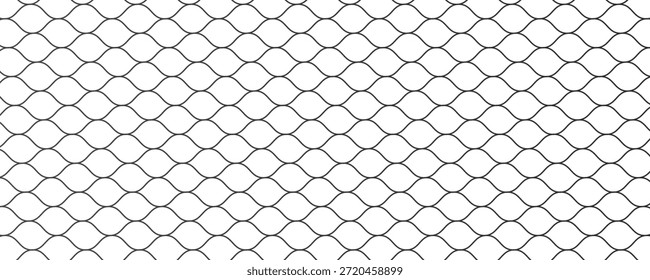 Mesh texture for fishing nets. Seamless pattern for sportswear or soccer goal, volleyball net, basketball hoop