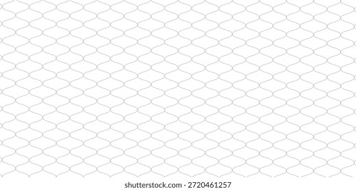 Mesh texture for fishing nets. Seamless pattern for sportswear or soccer goal, volleyball net, basketball hoop