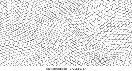 Textura de malha para redes de pesca. Padrão perfeito para roupas esportivas ou gol de futebol, rede de vôlei, basquete, hóquei, atletismo. Fundo líquido abstrato para esportes. eps10
