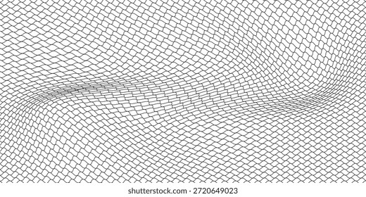 Mesh texture for fishing nets. Seamless pattern for sportswear or soccer goal, volleyball net, basketball hoop, hockey, athletics