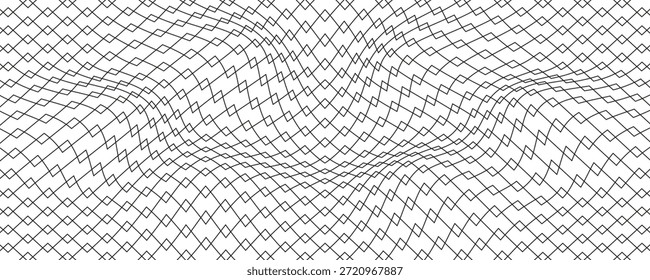 Textura de malha para redes de pesca. Padrão perfeito para roupas esportivas ou gol de futebol, rede de voleibol, basquete, hóquei, atletismo. vetor
