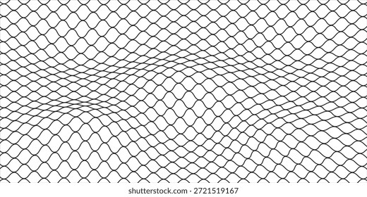 Mesh texture for fishing nets. Seamless pattern for sportswear or soccer goal, volleyball net, basketball hoop, hockey, athletics. Abstract net background for sports