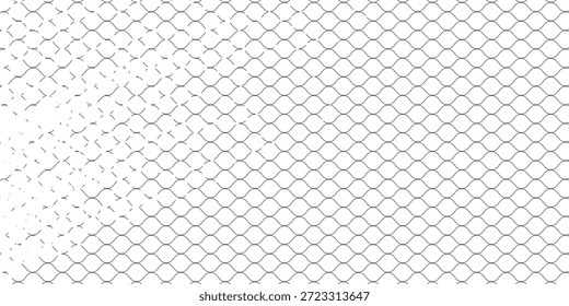 Textura de malla para redes de pesca. Patrón negro sin costuras para la ropa deportiva o la portería de fútbol, red de voleibol, aro de baloncesto, hockey, atletismo.