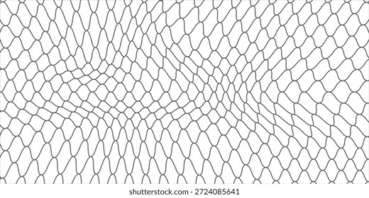 Mesh texture for fishing nets. Seamless pattern for sportswear or soccer goal, volleyball net, basketball hoop	
