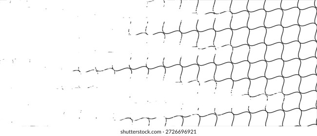 Textura de malha para redes de pesca. Padrão perfeito para roupas esportivas ou gol de futebol, rede de vôlei, basquete, hóquei, atletismo. Fundo líquido abstrato para esportes