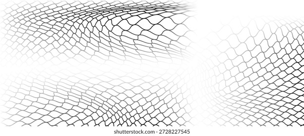 Textura de malla para redes de pesca. Patrón sin fisuras para ropa deportiva o portería de fútbol, red de voleibol, aro de baloncesto, hockey, atletismo. Fondo neto Abstractas moderno	