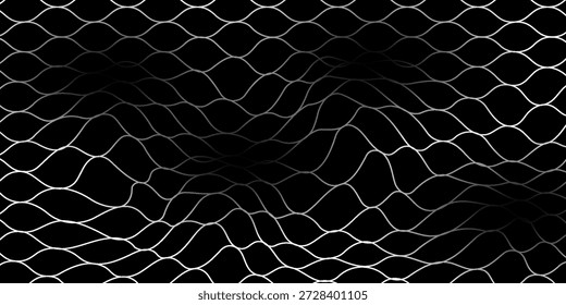Textura de malla para redes de pesca. Patrón sin fisuras para ropa deportiva o portería de fútbol, red de voleibol, aro de baloncesto, hockey, atletismo. Fondo de red Abstractas para deportes