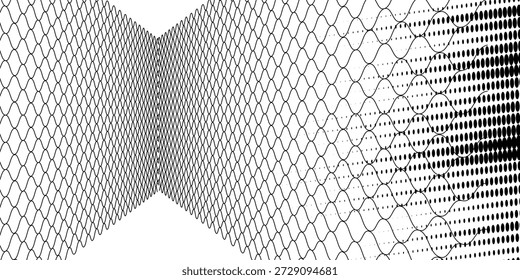 Mesh texture for fishing nets. Seamless pattern for sportswear or soccer goal, volleyball net, basketball hoop, hockey, athletics. Abstract net background for sports