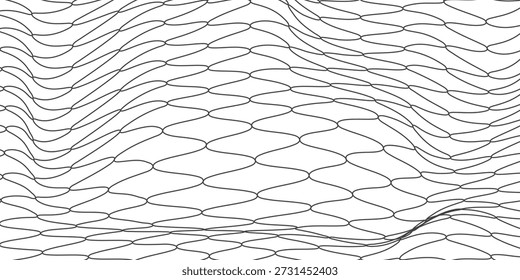 Textura de malha para redes de pesca. Padrão sem emenda para sportswear ou gol de futebol, rede de vôlei, aro de basquete, hóquei, atletismo