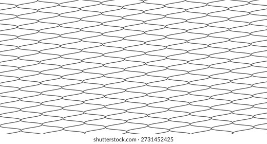 Textura de malha para redes de pesca. Padrão sem emenda para sportswear ou gol de futebol, rede de vôlei, aro de basquete, hóquei, atletismo