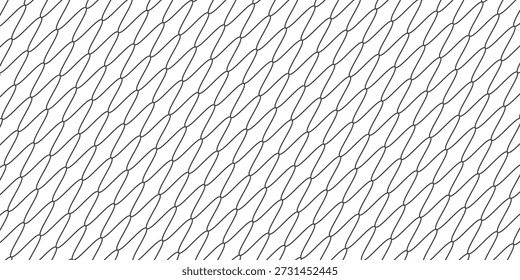 Textura de malha para redes de pesca. Padrão sem emenda para sportswear ou gol de futebol, rede de vôlei, aro de basquete, hóquei, atletismo