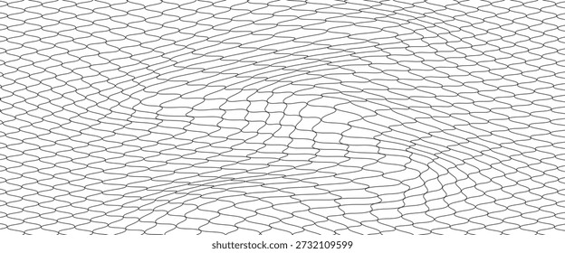 Mesh texture for fishing nets. Seamless pattern for sportswear or soccer goal, volleyball net, basketball hoop, hockey, athletics. vektor