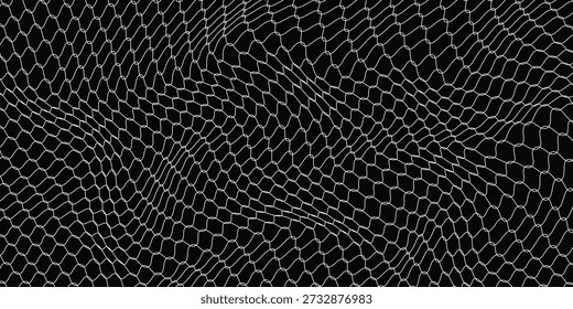 Mesh texture for fishing nets. Seamless pattern for sportswear or soccer goal, volleyball net, basketball hoop, hockey, athletics. modern