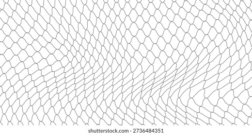 Textura de malha para redes de pesca. Padrão sem emenda para sportswear ou gol de futebol, rede de vôlei, aro de basquete