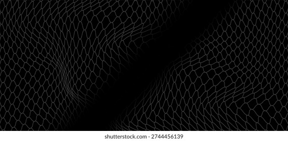 Mesh texture for fishing nets. Seamless pattern for sportswear or soccer goal, volleyball net, basketball hoop, hockey, athletics. Abstract net background for sports
