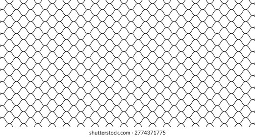 Mesh texture for fishing nets. Seamless pattern for sportswear or soccer goal, volleyball net, basketball hoop, hockey, athletics. Abstract net background for sports