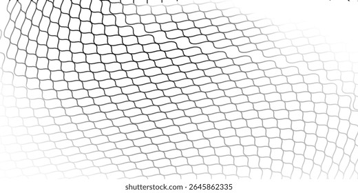 Mesh texture for fishing nets simple art . Sports wear or soccer goal  volleyball net  basketball hoop  hockey  athletics. Mesh net background  white natural