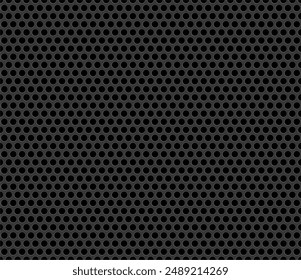 Mesh texture with round holes. Can be used as speaker cover texture, graphic clothing design, background, car bumper grill, mesh clothing, photoshop pattern, illustrator pattern.