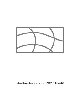mesh tool icon. Element of cyber security for mobile concept and web apps icon. Thin line icon for website design and development, app development