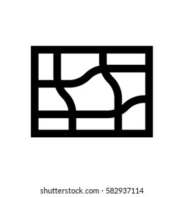 Mesh tool mini line, icon, background and graphic. The icon is black and white, linear  flat, vector, pixel perfect, minimal, suitable for web and print. 