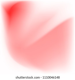 Mesh. Trendy blurred red background. Pastel. Vector illustration